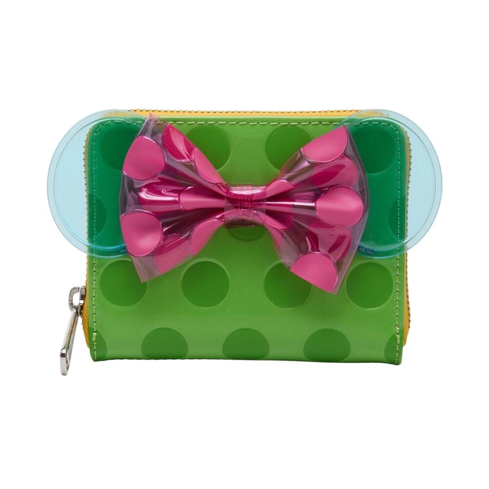 Loungefly Disney Minnie Mouse Polka Dot Zip Wallet- NWT